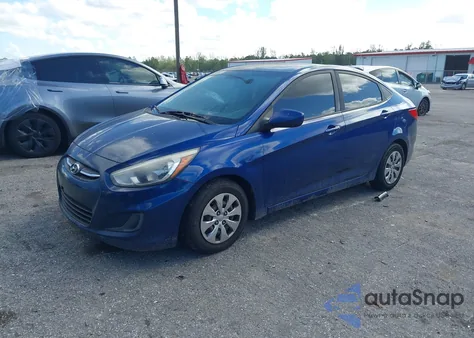2017 Hyundai Accent Se z USA, uszkodzony, nr VIN KMHCT4AE9HU209369